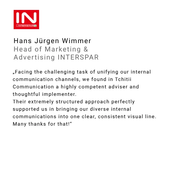 Testimonial Tchitii INTERSPAR 4