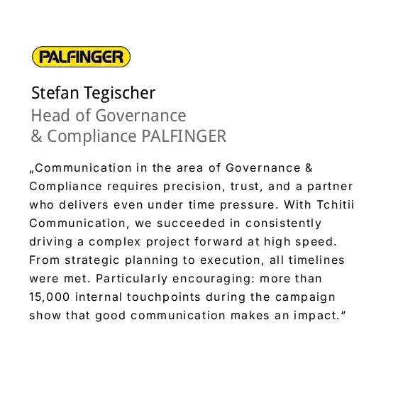 Stefan Tegischer Testimonial EN