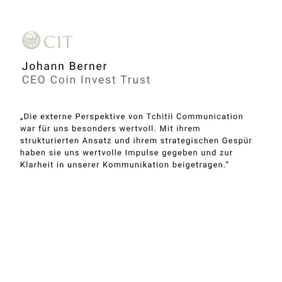Testimonial Johann Berner