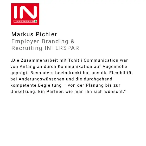 Testimonial Markus Pichler